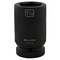 Dynamic 1" Drive Deep Socket, Black Phosphate, Tools 1-7/16" X 1" Drive, 6 Point Deep Length D025546 - alternate 1